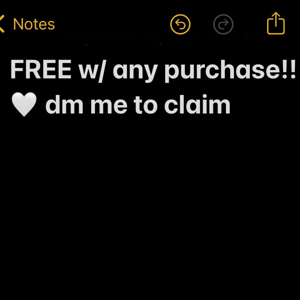 bc i have too much stuff lol😭 just msg me to claim!!